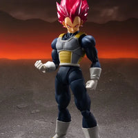 Bandai Dragon Ball Super: S.H.Figuarts Super Saiyan God Vegeta 15th Anniversary Ver. - Kidultverse