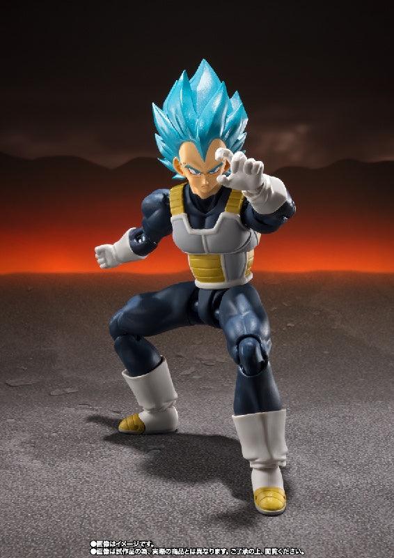 Bandai Dragon Ball Super: S.H.Figuarts Super Saiyan God Vegeta 15th Anniversary Ver. - Kidultverse