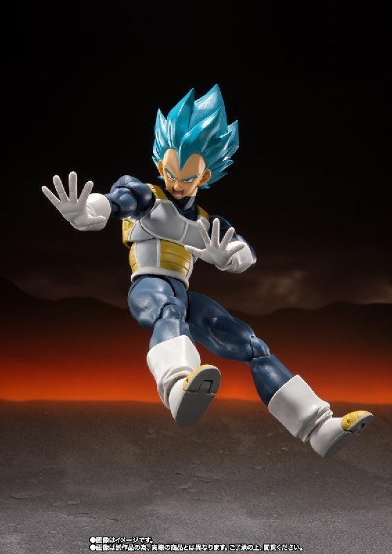 Bandai Dragon Ball Super: S.H.Figuarts Super Saiyan God Vegeta 15th Anniversary Ver. - Kidultverse