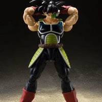 Dragon Ball Z: S.H.Figuarts Bardock – front view with arms raised to head