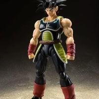 Dragon Ball Z: S.H.Figuarts Bardock – full-length front view on dark studio backdrop