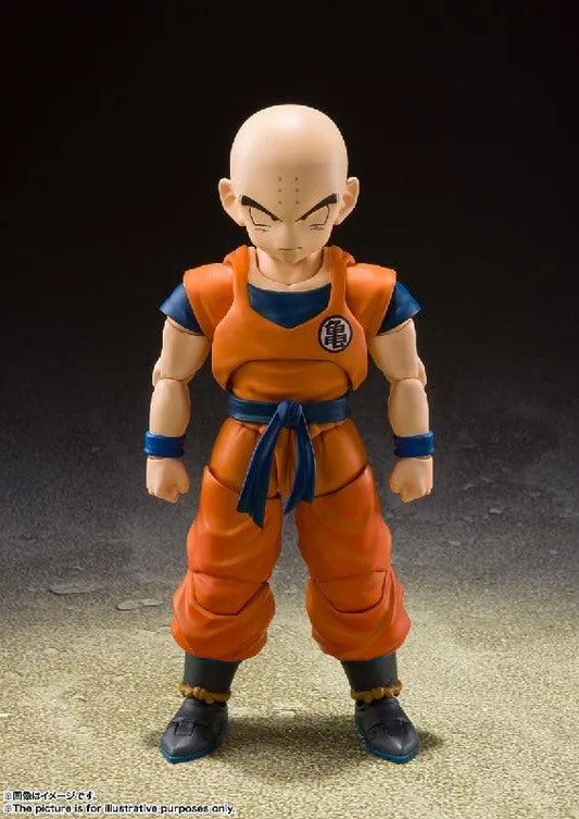 Bandai Dragon Ball Z: S.H.Figuarts Krillin [Earth's Strongest Man] - Kidultverse