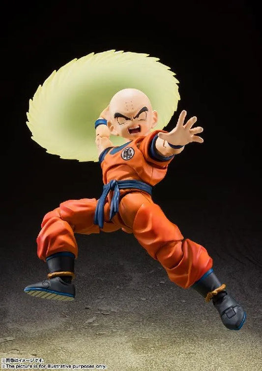 Bandai Dragon Ball Z: S.H.Figuarts Krillin [Earth's Strongest Man] - Kidultverse