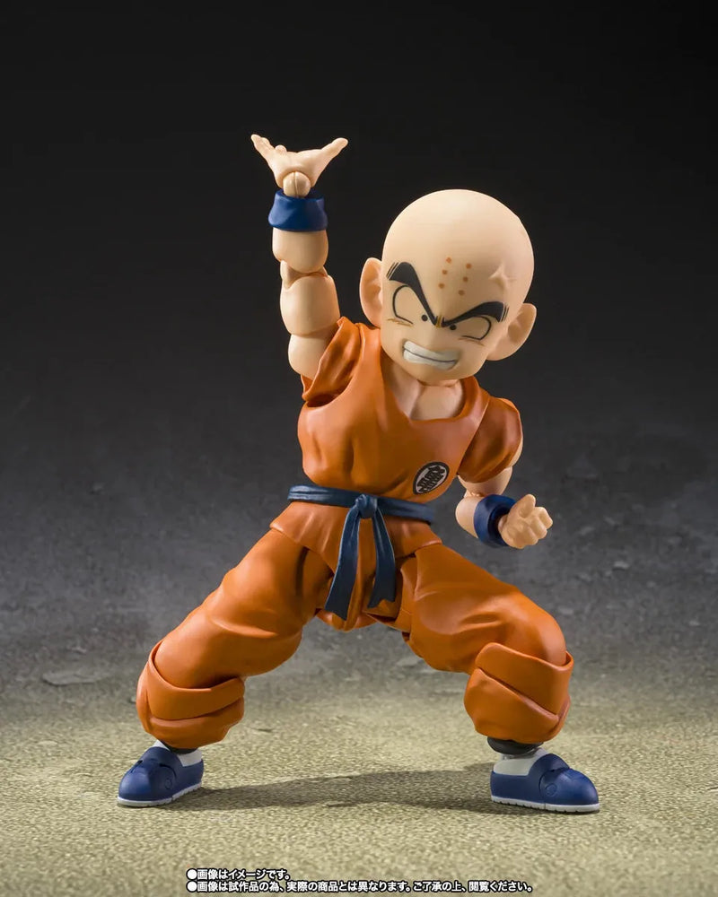 Bandai Dragon Ball Z: S.H.Figuarts Krillin [Son Goku's Old Friend] - Kidultverse