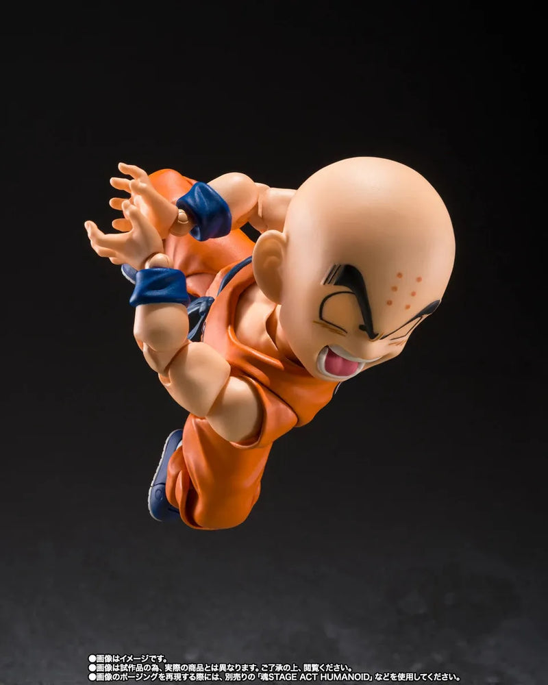 Bandai Dragon Ball Z: S.H.Figuarts Krillin [Son Goku's Old Friend] - Kidultverse