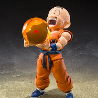 Bandai Dragon Ball Z: S.H.Figuarts Krillin [Son Goku's Old Friend] - Kidultverse