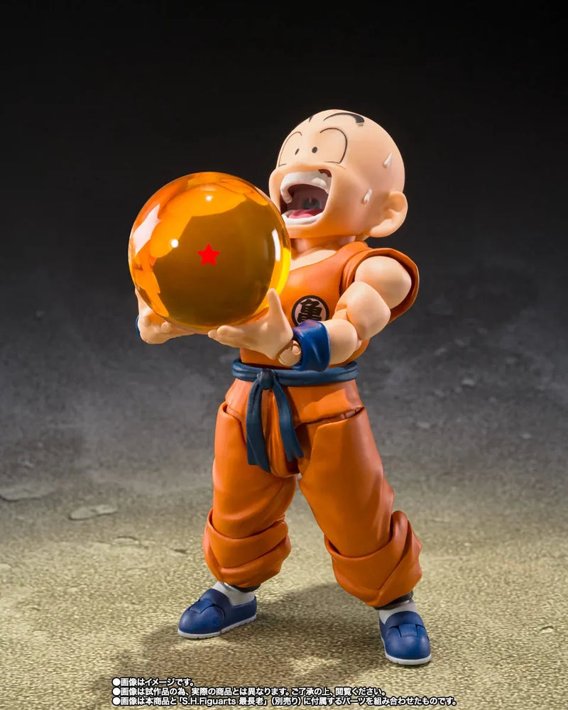 Bandai Dragon Ball Z: S.H.Figuarts Krillin [Son Goku's Old Friend] - Kidultverse