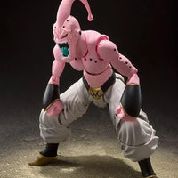 Dragon Ball Z: S.H.Figuarts Majin Buu – dynamic pose on dark studio backdrop