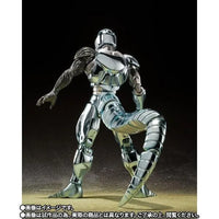Dragon Ball Z: S.H.Figuarts Metal Cooler – rear view in chrome finish
