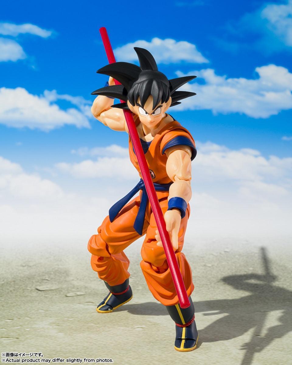 Bandai Dragon Ball Z: S.H.Figuarts Son Goku & Son Gohan [Kid] & Kintoun Exclusive Edition (SDCC 2024) - Kidultverse