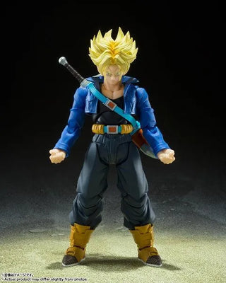 Bandai Dragon Ball Z: S.H.Figuarts Super Saiyan Trunks [Boy from the Future] - Kidultverse