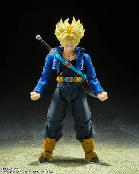 Bandai Dragon Ball Z: S.H.Figuarts Super Saiyan Trunks [Boy from the Future] - Kidultverse
