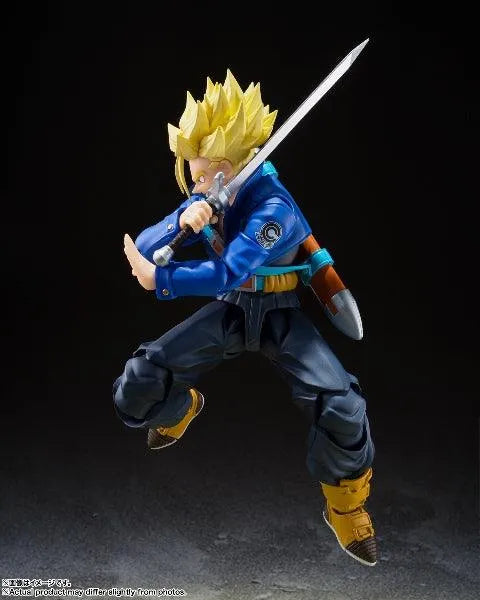 Bandai Dragon Ball Z: S.H.Figuarts Super Saiyan Trunks [Boy from the Future] - Kidultverse