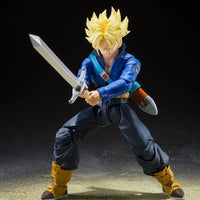 Bandai Dragon Ball Z: S.H.Figuarts Super Saiyan Trunks [Boy from the Future] - Kidultverse