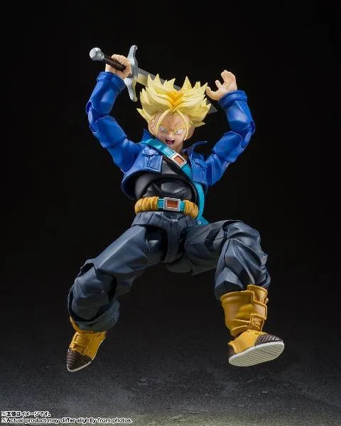 Bandai Dragon Ball Z: S.H.Figuarts Super Saiyan Trunks [Boy from the Future] - Kidultverse
