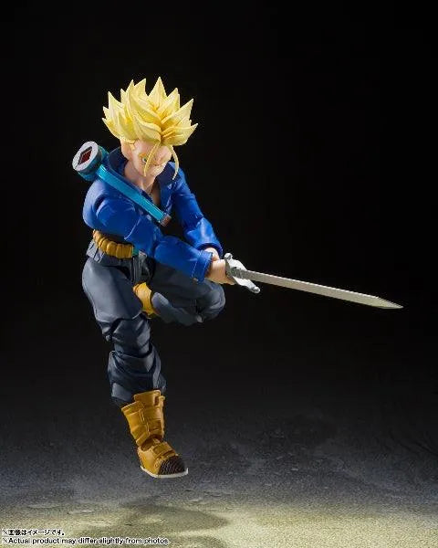 Bandai Dragon Ball Z: S.H.Figuarts Super Saiyan Trunks [Boy from the Future] - Kidultverse