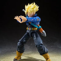Bandai Dragon Ball Z: S.H.Figuarts Super Saiyan Trunks [Boy from the Future] - Kidultverse