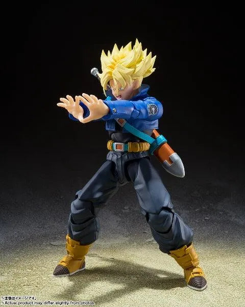 Bandai Dragon Ball Z: S.H.Figuarts Super Saiyan Trunks [Boy from the Future] - Kidultverse