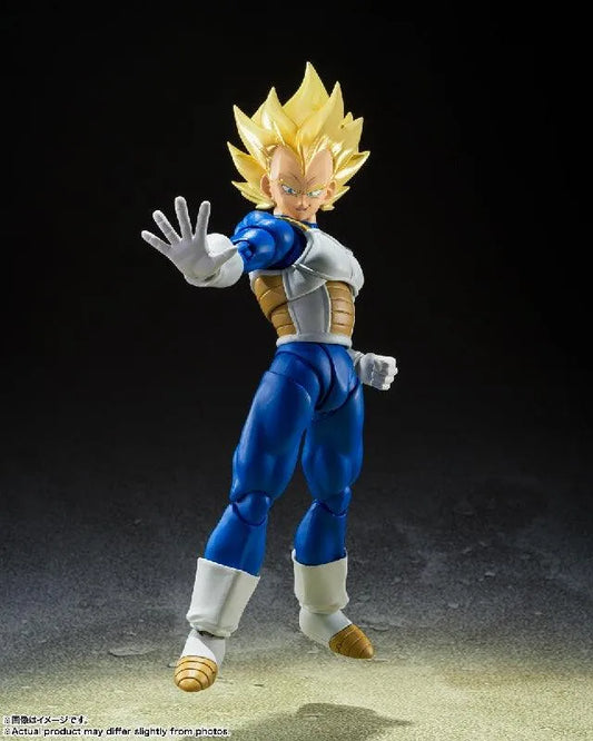 Bandai Dragon Ball Z: S.H.Figuarts Super Saiyan Vegeta [Awakened Super Saiyan Blood] - Kidultverse