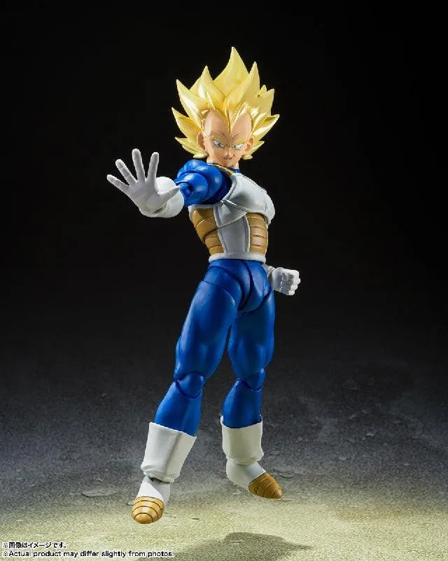 Bandai Dragon Ball Z: S.H.Figuarts Super Saiyan Vegeta [Awakened Super Saiyan Blood] - Kidultverse