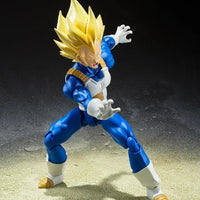 Bandai Dragon Ball Z: S.H.Figuarts Super Saiyan Vegeta [Awakened Super Saiyan Blood] - Kidultverse