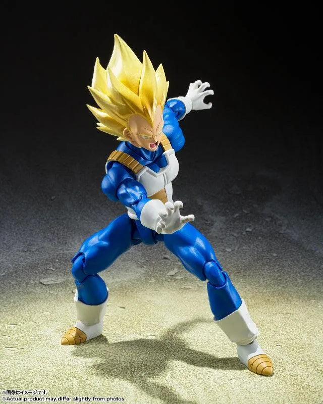 Bandai Dragon Ball Z: S.H.Figuarts Super Saiyan Vegeta [Awakened Super Saiyan Blood] - Kidultverse