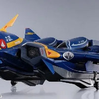 DX Chogokin YF-21 – side view in fighter mode, landing gear down