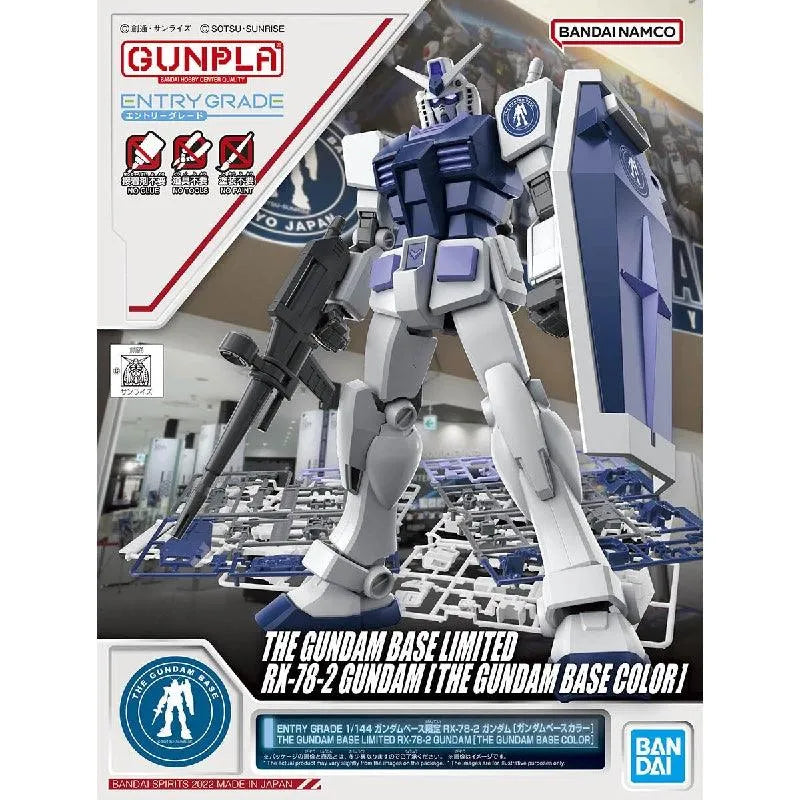 Bandai Entry Grade 1/144 The Gundam Base Limited RX-78-2 Gundam [The Gundam Base Color] - Kidultverse