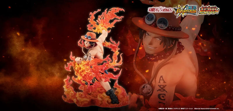 Bandai Figuarts Zero One Piece Bounty Rush: Portgas.D.Ace [5th Anniversary Ver.] (P-Bandai) - Kidultverse