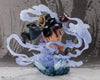 Bandai Figuarts Zero One Piece [Super Fierce Battle] Monkey.D.Luffy -Gear 4 Onigashima Monster Battle- - Kidultverse