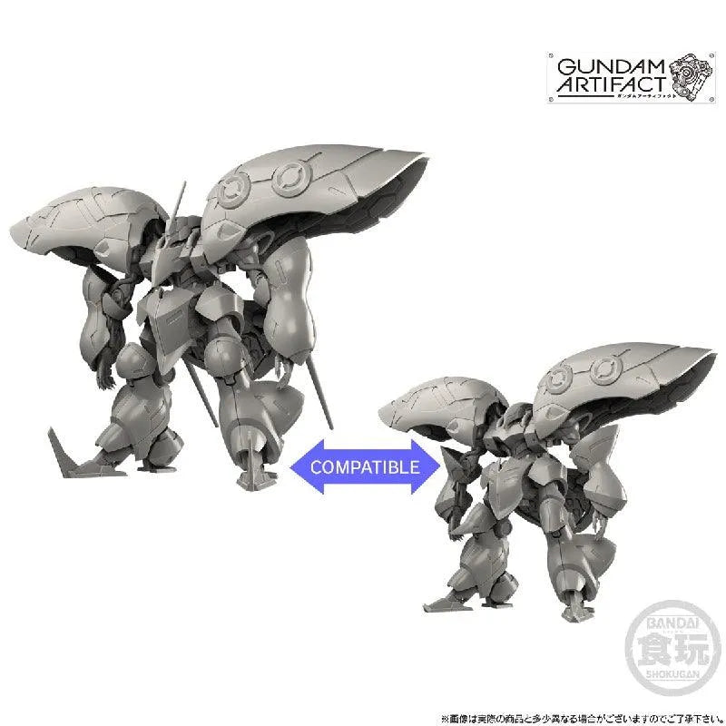 Bandai Gundam Artifact Phase 3 Mass-Produced Qubeley Compatible 3 Pieces Set W/O Gum - Kidultverse
