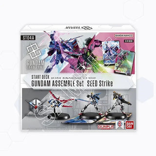 Bandai Gundam Card Start Deck Gundam Assemble Set SEED Strike (ST04A) [Japanese Ver.] - Kidultverse