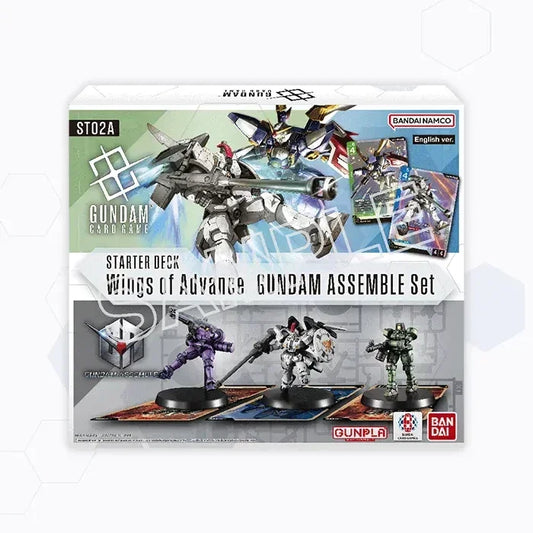 Bandai Gundam Card Start Deck Gundam Assemble Set Wing of Advance (ST02A) [Japanese Ver.] - Kidultverse
