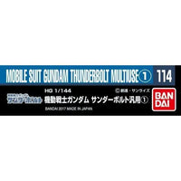 Gundam Decal Mobile Suit Gundam Thunderbolt Multiuse 1 – box side label with Japanese text