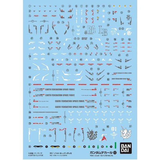 Bandai Gundam Decal [132] RG 1/144 Hi-Nu Gundam - Kidultverse