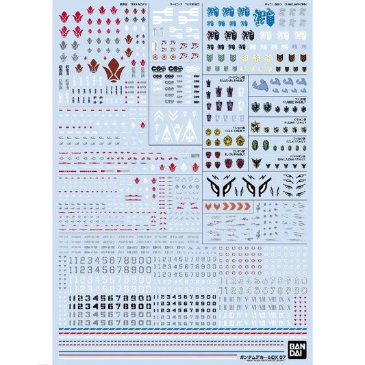 Bandai Gundam Decal DX [07] Mobile Suit Gundam Iron-Blooded Orphans (P-Bandai) - Kidultverse
