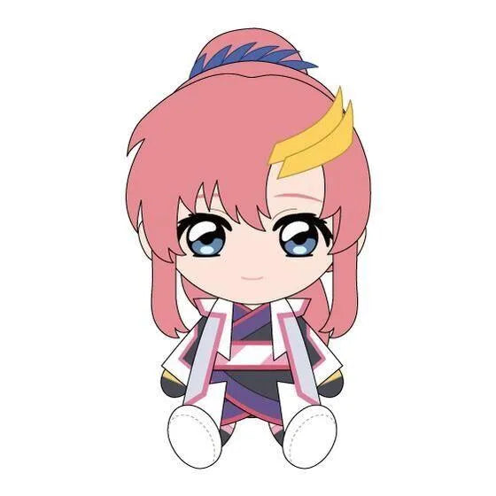 Bandai Gundam Seed Freedom: Chibi Plush Toy: Lacus Clyne - Kidultverse