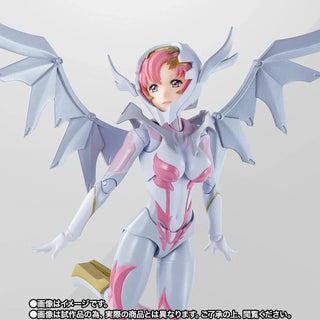Bandai Gundam Seed Freedom: S.H.Figuarts Lacus Clyne [Pilot Suit Ver.] Ride-on Set (P-Bandai) - Kidultverse