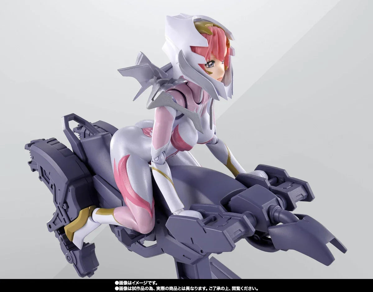 Bandai Gundam Seed Freedom: S.H.Figuarts Lacus Clyne [Pilot Suit Ver.] Ride-on Set (P-Bandai) - Kidultverse