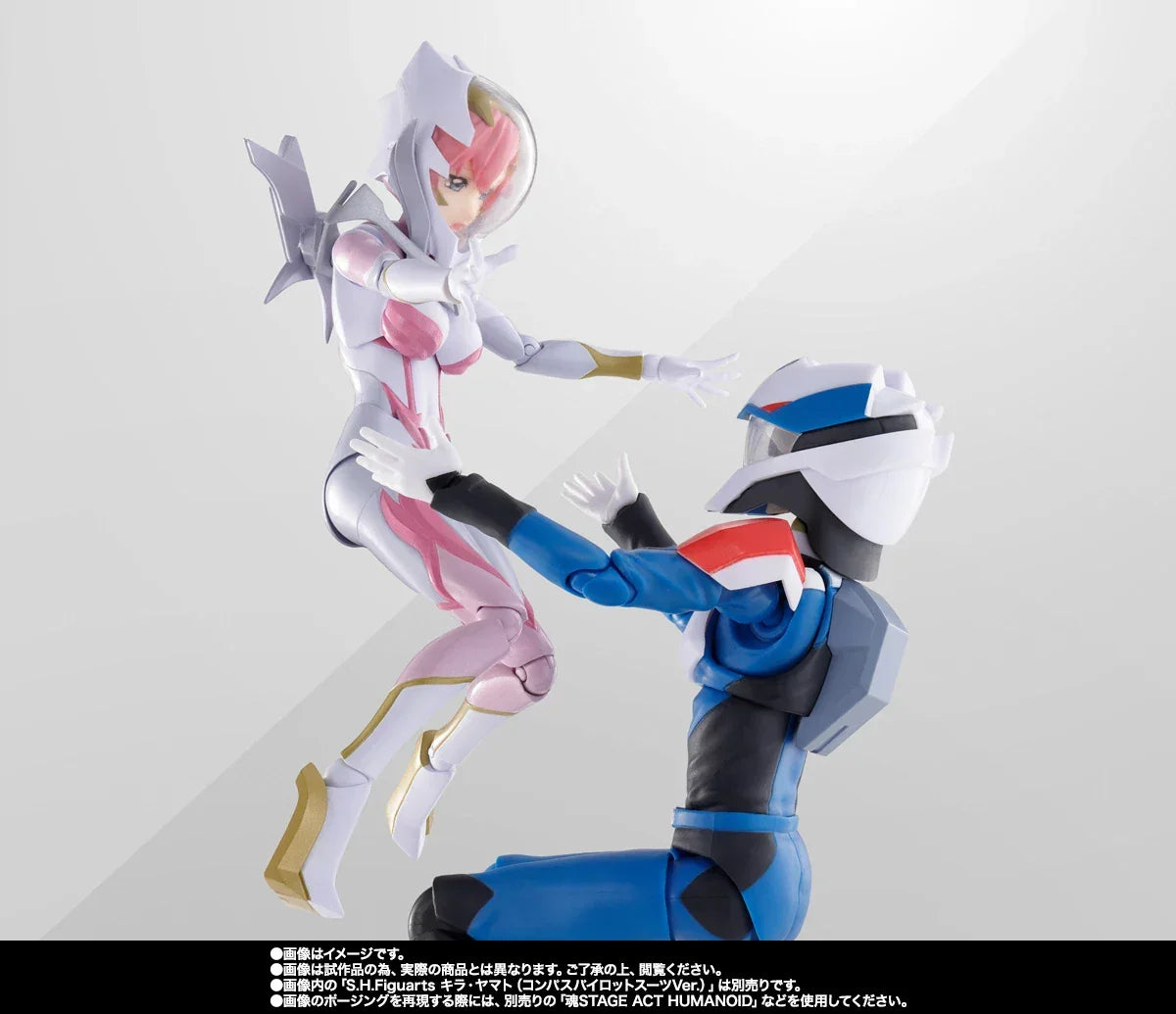 Bandai Gundam Seed Freedom: S.H.Figuarts Lacus Clyne [Pilot Suit Ver.] Ride-on Set (P-Bandai) - Kidultverse