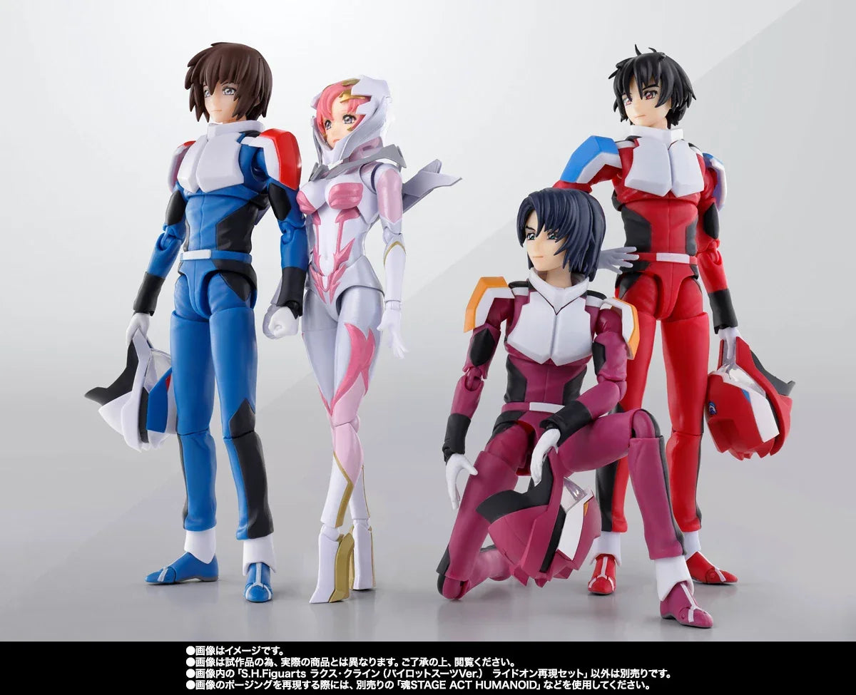 Bandai Gundam Seed Freedom: S.H.Figuarts Lacus Clyne [Pilot Suit Ver.] Ride-on Set (P-Bandai) - Kidultverse