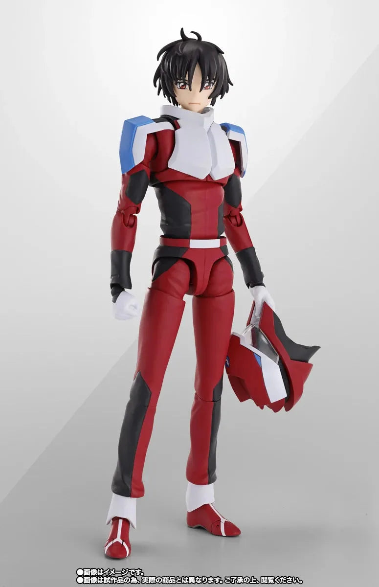 Bandai Gundam Seed Freedom: S.H.Figuarts Shinn Asuka [Compass Pilot Suit Ver.] (P-Bandai) - Kidultverse