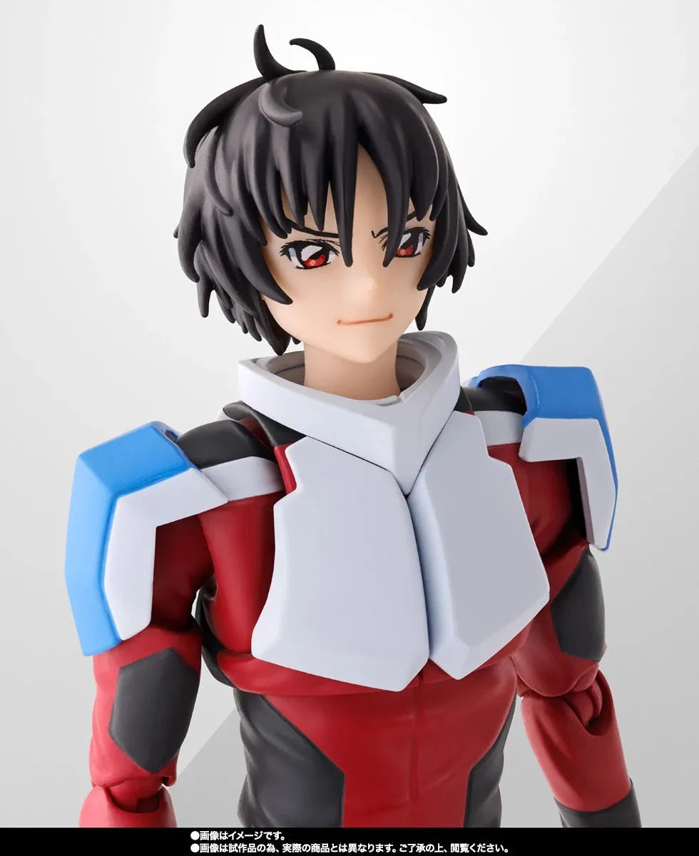 Bandai Gundam Seed Freedom: S.H.Figuarts Shinn Asuka [Compass Pilot Suit Ver.] (P-Bandai) - Kidultverse