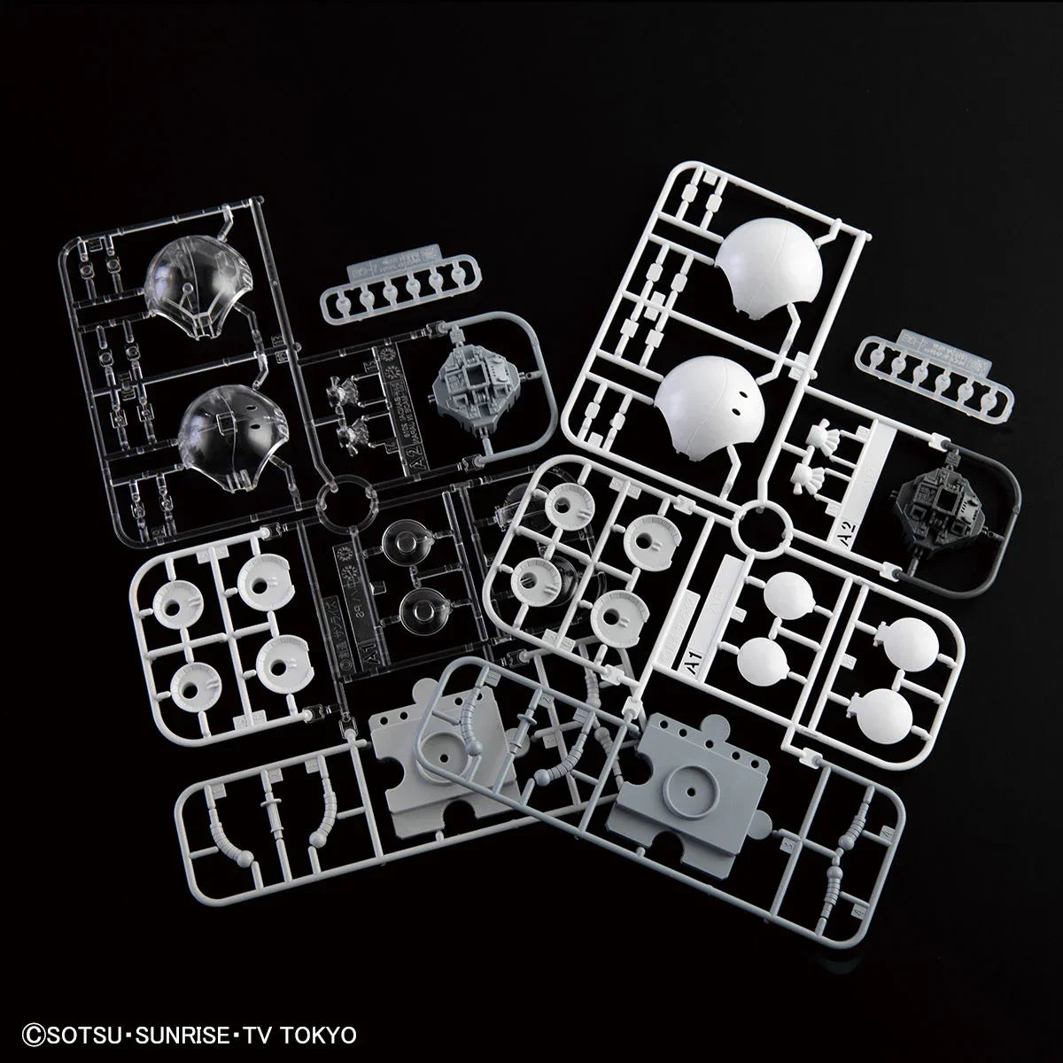 Bandai Haropla The Gundam Base Limited Haro (Painting Model) [Clear & White] - Kidultverse