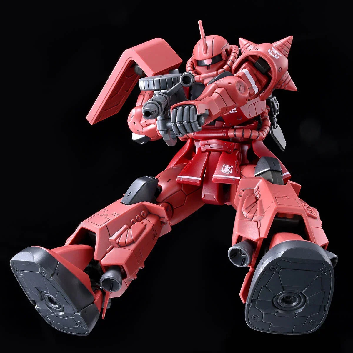 Bandai HG 1/144 MS-06R-1A Char's Zaku II High Mobility Type (P-Bandai) - Kidultverse