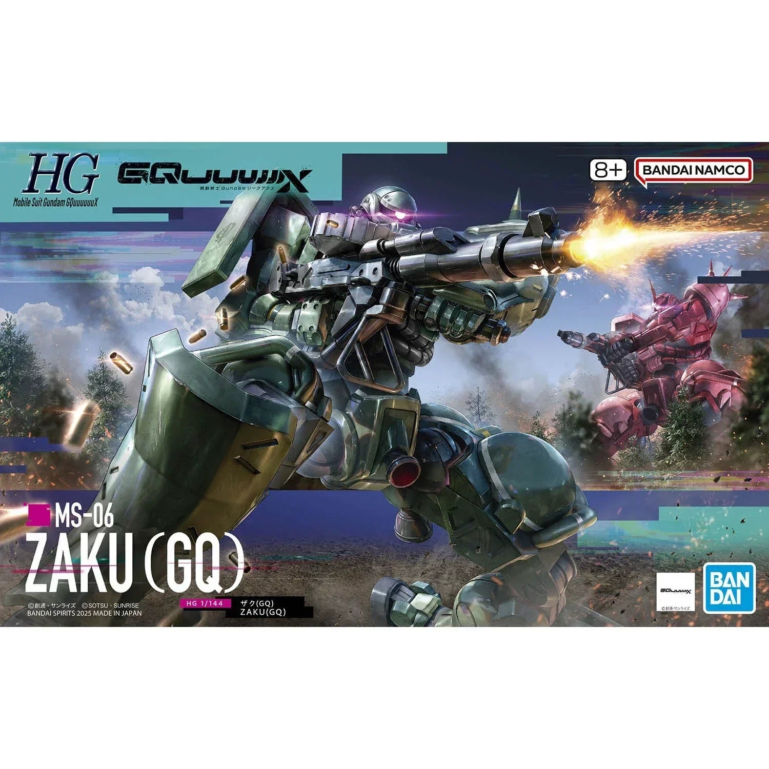HG 1/144 No.10 MS-06 Zaku (GQ) – Kidultverse®