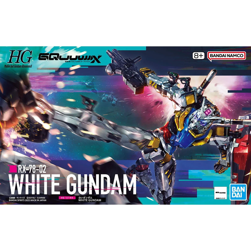 Bandai HG 1/144 No.12 RX-78-02 White Gundam - Kidultverse