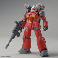 HG 1/144 RX-77-02 Guncannon – fully assembled front view with shoulder cannons