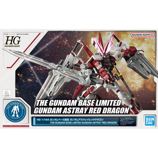 Bandai HG 1/144 The Gundam Base Limited Gundam Astray Red Dragon - Kidultverse