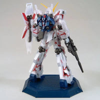 HG 1/144 The Gundam Base Limited Unicorn Gundam – front view on hexagonal display base